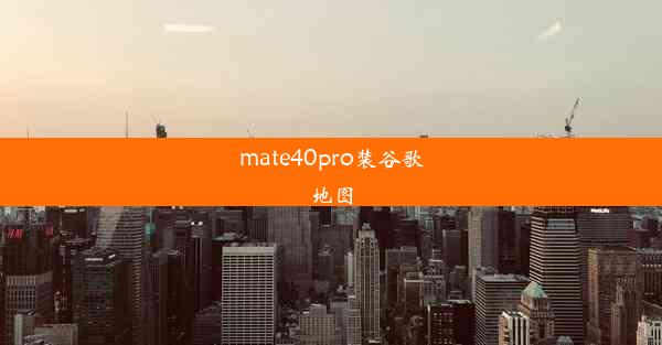 mate40pro装谷歌地图