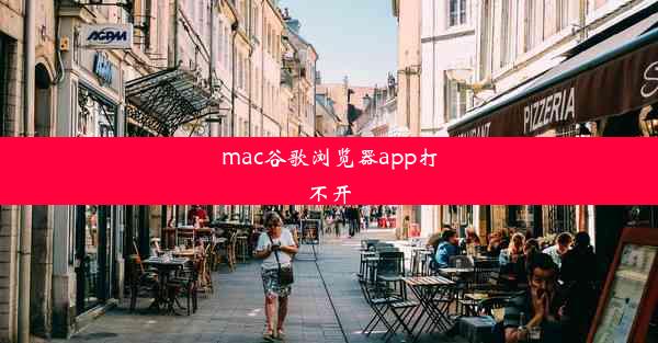 mac谷歌浏览器app打不开