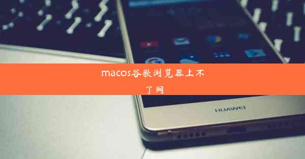 macos谷歌浏览器上不了网