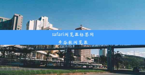 safari浏览器标签同步谷歌浏览器