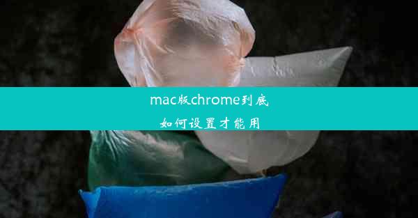 mac版chrome到底如何设置才能用