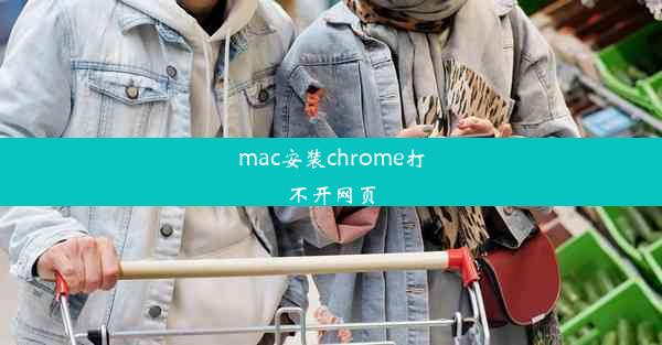 mac安装chrome打不开网页