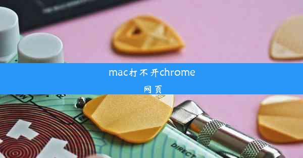 mac打不开chrome网页