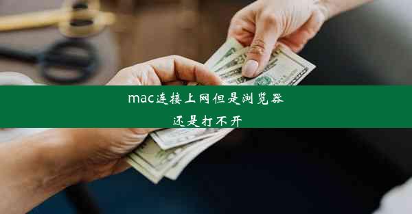 mac连接上网但是浏览器还是打不开