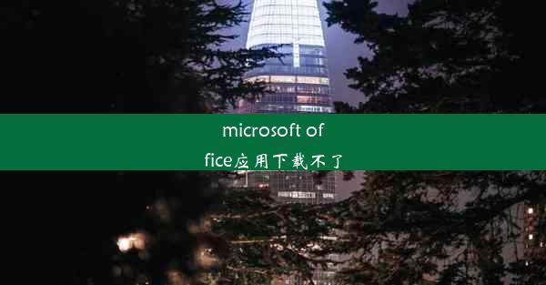 microsoft office应用下载不了