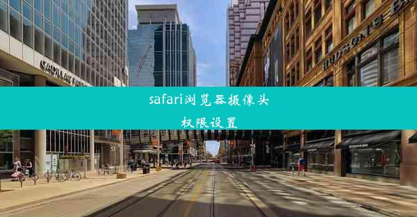 safari浏览器摄像头权限设置