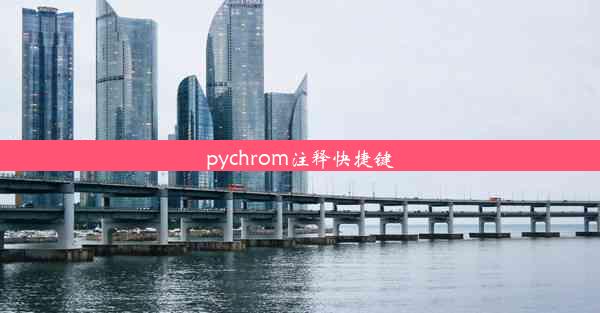 pychrom注释快捷键