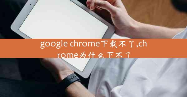 google chrome下载不了,chrome为什么下不了