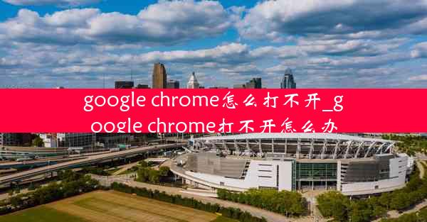 google chrome怎么打不开_google chrome打不开怎么办