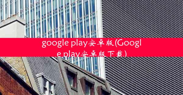 google play安卓版(Google play安卓版下载)