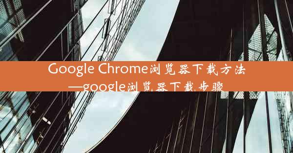 Google Chrome浏览器下载方法—google浏览器下载步骤