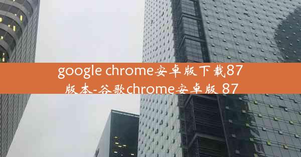 google chrome安卓版下载87版本-谷歌chrome安卓版 87