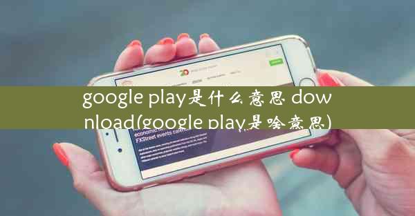 google play是什么意思 download(google play是啥意思)