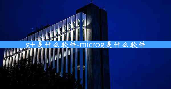 g+是什么软件-microg是什么软件