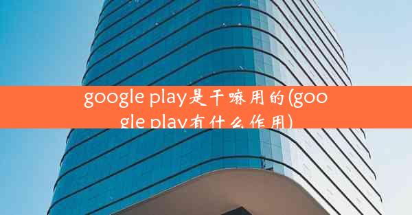 google play是干嘛用的(google play有什么作用)