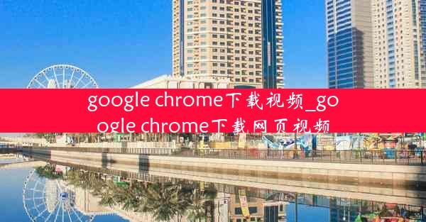 google chrome下载视频_google chrome下载网页视频