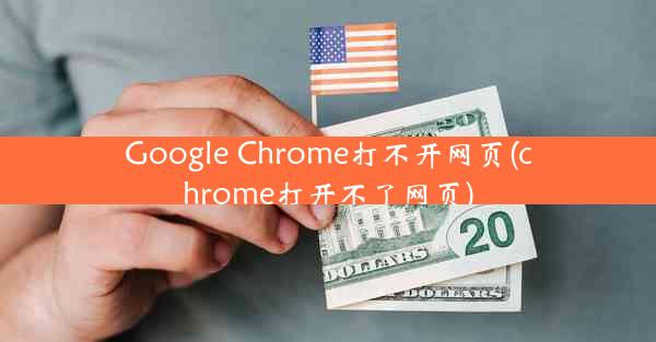 Google Chrome打不开网页(chrome打开不了网页)