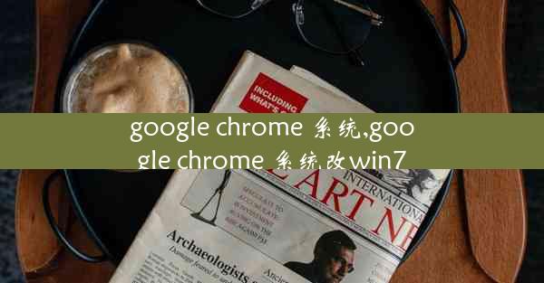 google chrome 系统,google chrome 系统改win7