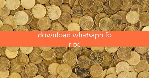 download whatsapp for pc